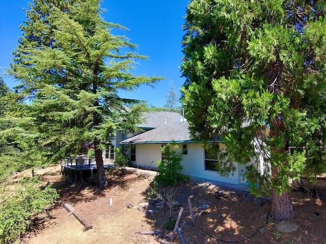 view of side of home
