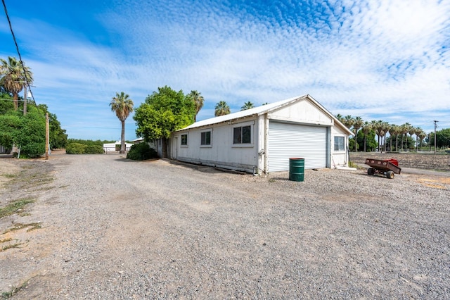 view of property exterior