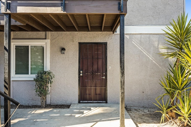 view of property entrance