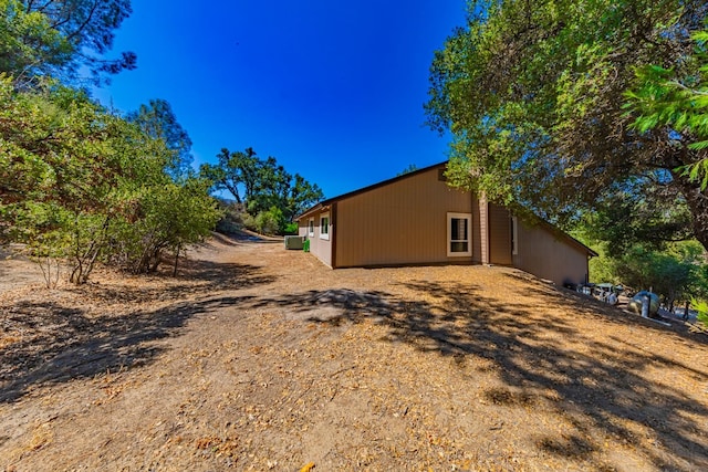 view of side of property