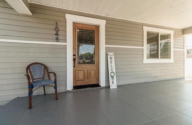 view of entrance to property