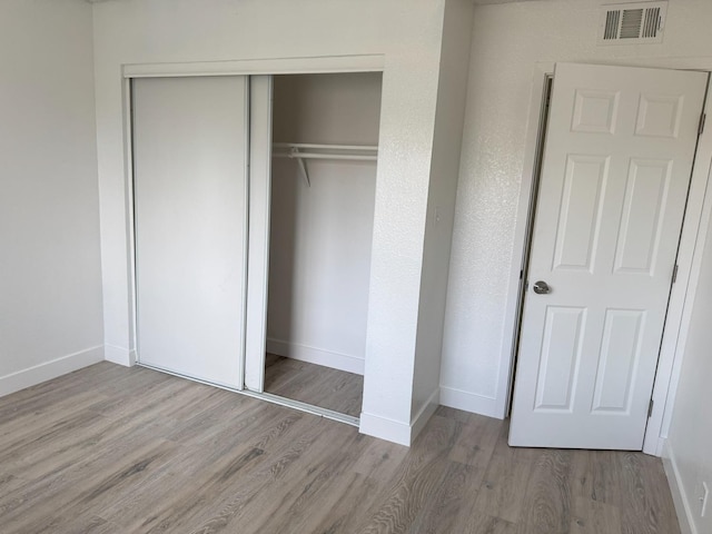 closet featuring visible vents