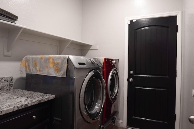 laundry area with washer and clothes dryer