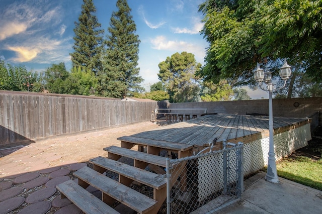 exterior space featuring a patio area