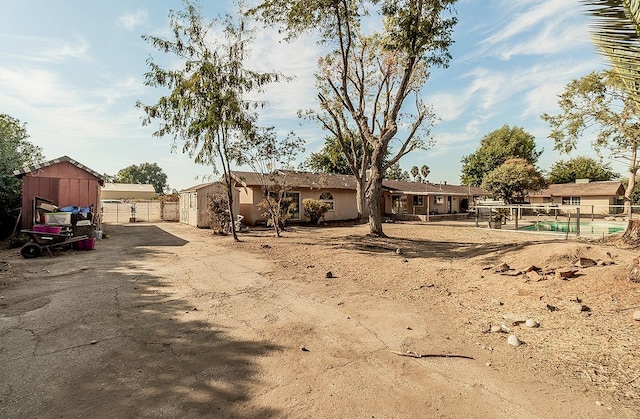 view of manufactured / mobile home