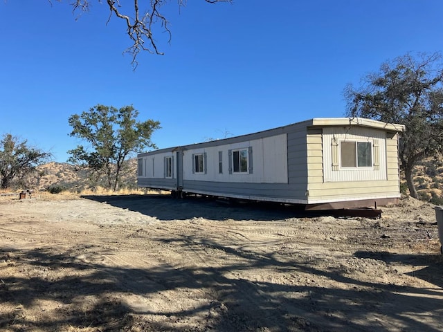 view of manufactured / mobile home