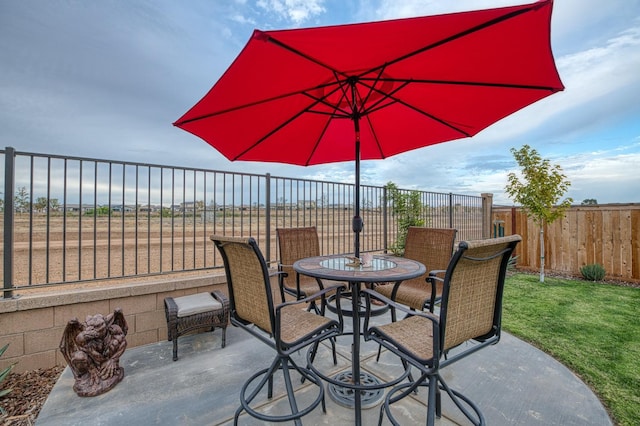 view of patio / terrace