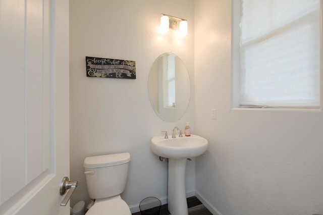 bathroom with toilet