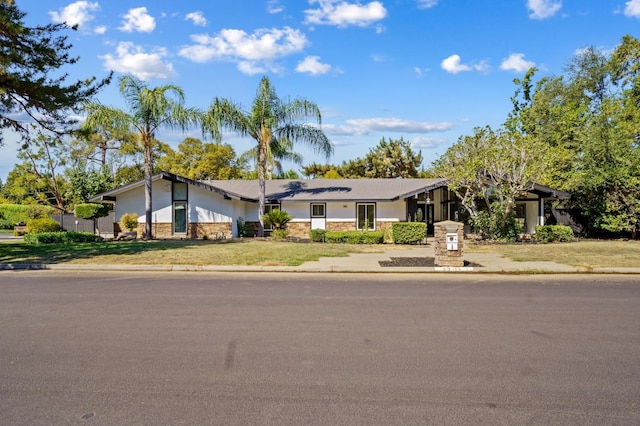 view of ranch-style house