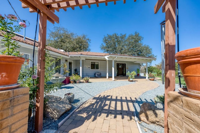 view of back of house