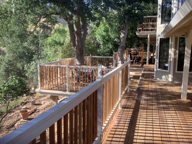 view of deck