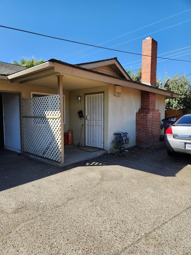 view of entrance to property