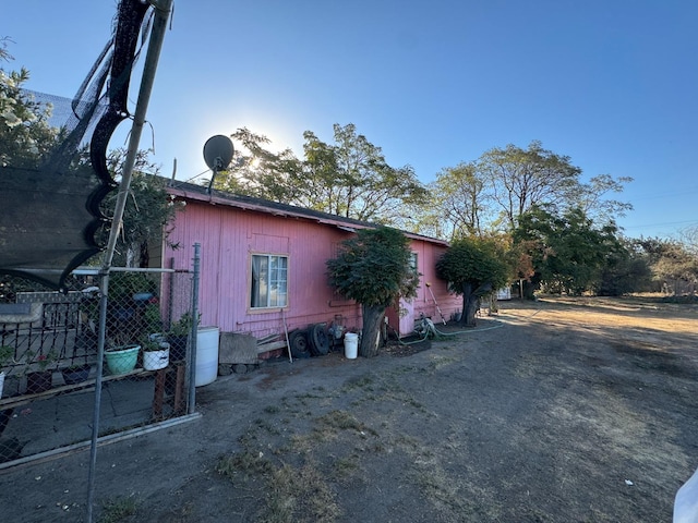 view of property exterior