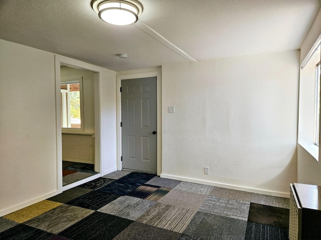 view of carpeted entryway