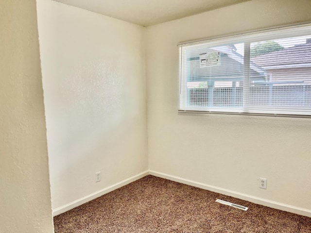 spare room featuring carpet floors