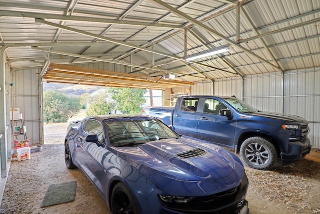 3363 S Anchor Ave, Orange Cove, CA 93646 - garage featuring a garage door opener