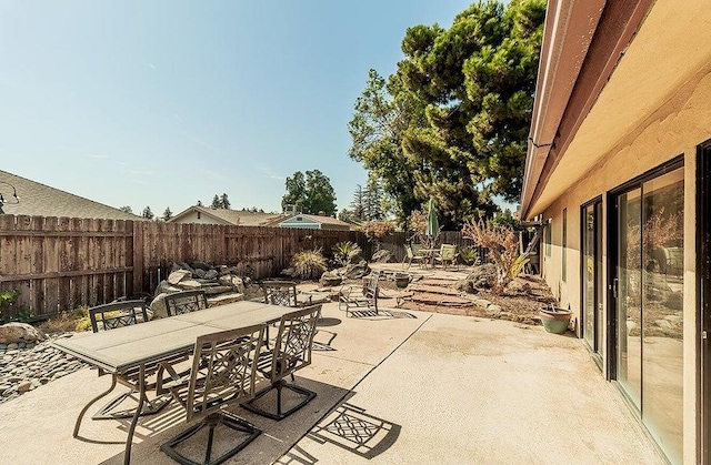 view of patio