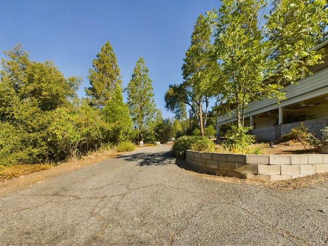 view of road