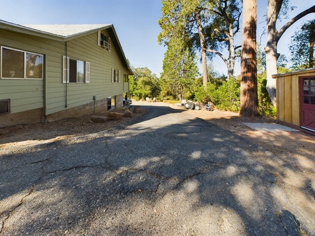 view of side of home