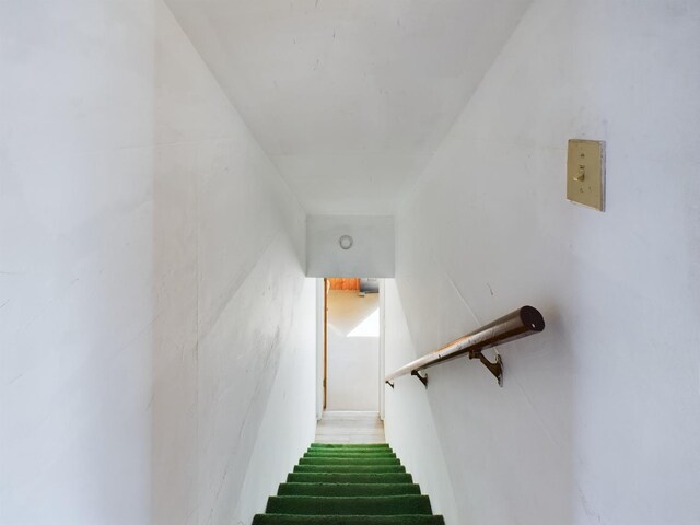 view of staircase