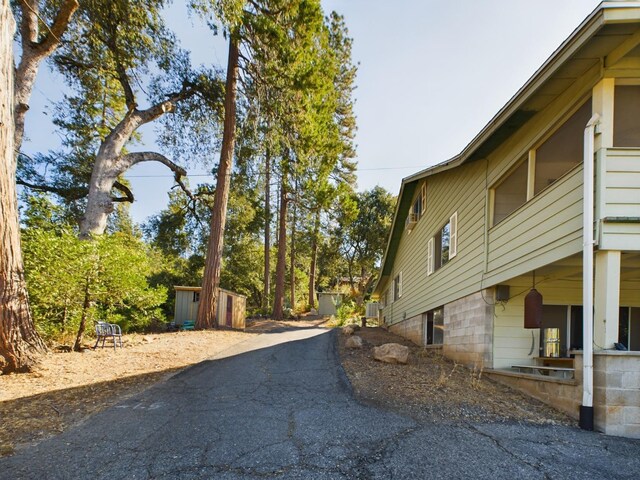 view of side of home