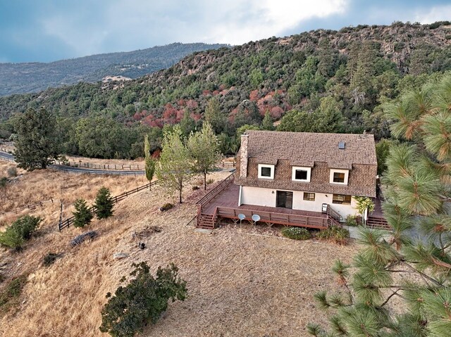 46149 Todd Eymann Rd, Miramonte, CA 93641 - bird's eye view with a mountain view and a forest view