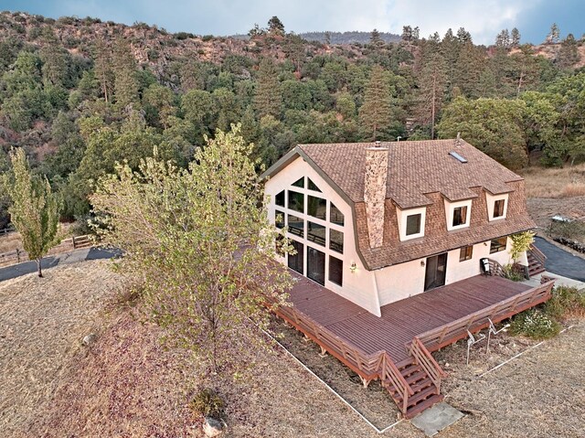 46149 Todd Eymann Rd, Miramonte, CA 93641 - bird's eye view with a wooded view