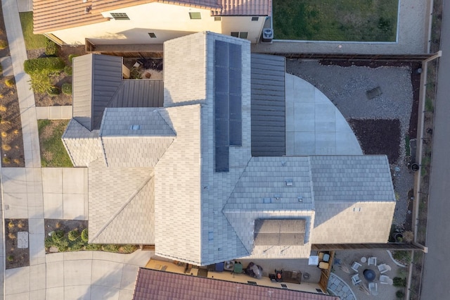 drone / aerial view