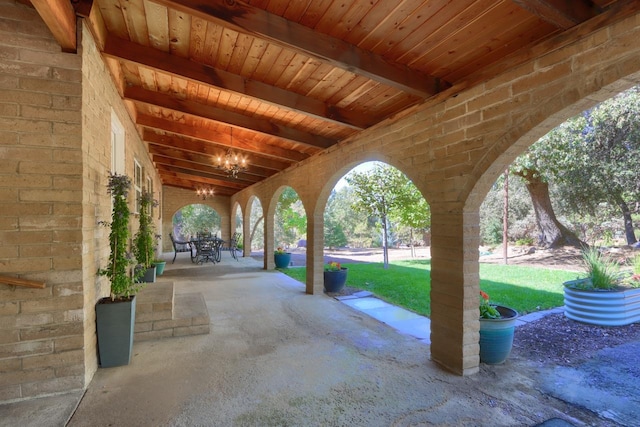 exterior space featuring a patio area