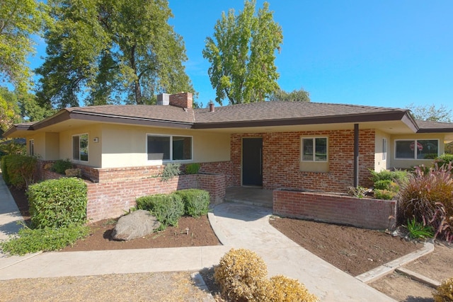 view of ranch-style house