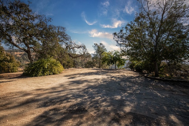 view of road