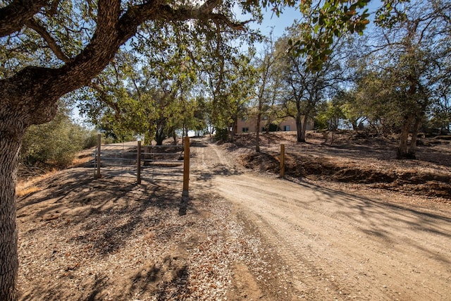 view of road