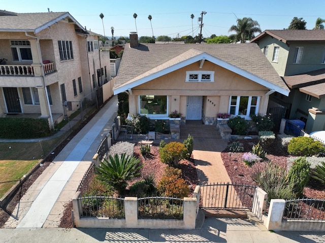 view of front of home with a porch