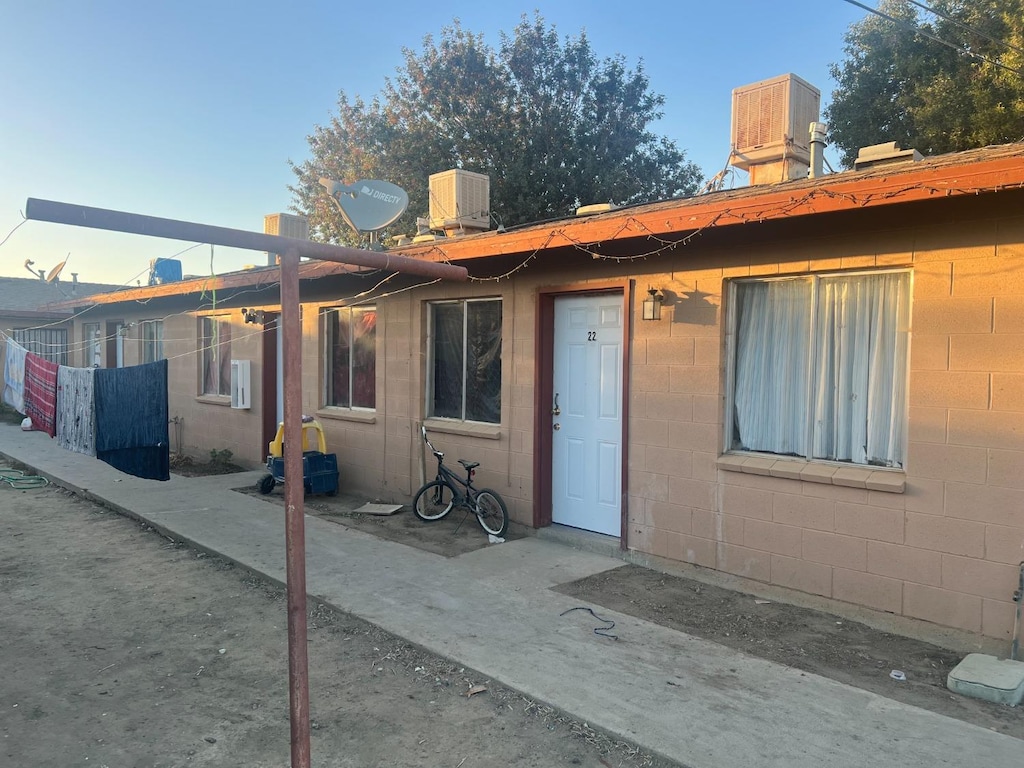 back of house featuring a patio area