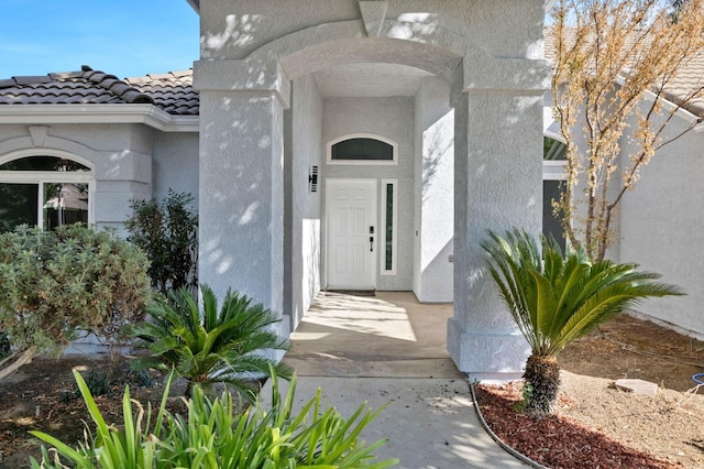 view of property entrance