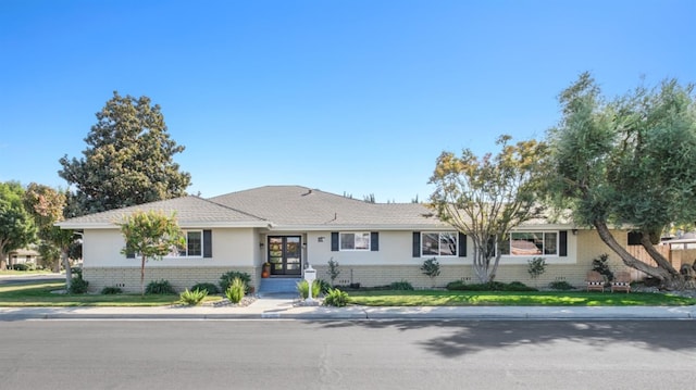 view of ranch-style home