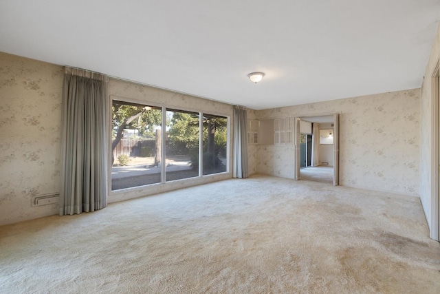 empty room with carpet flooring