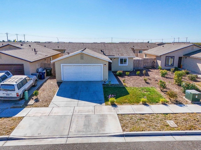 view of ranch-style home