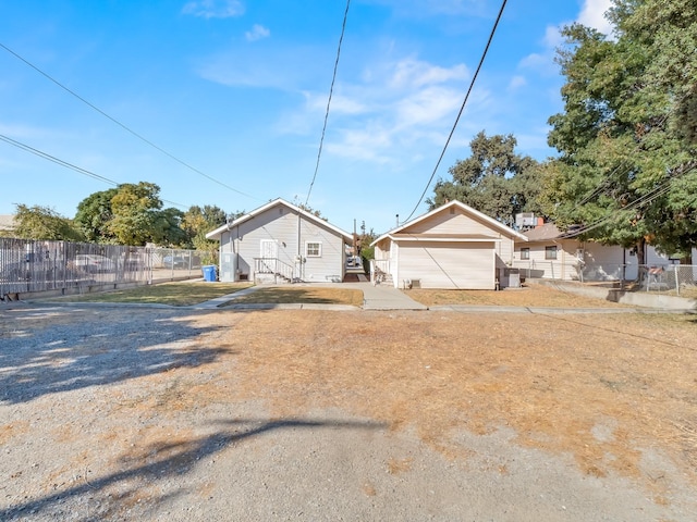 bungalow with a garage