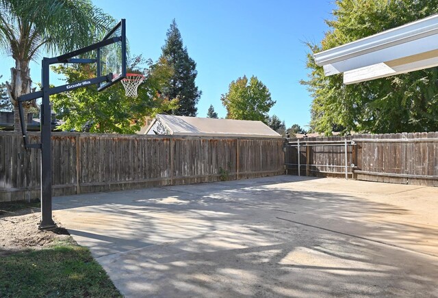 view of patio / terrace with fence