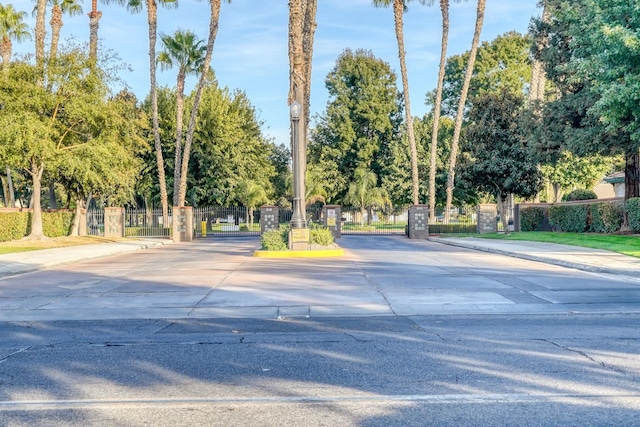 view of road