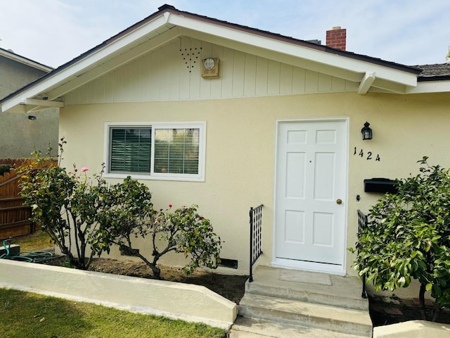 view of property entrance