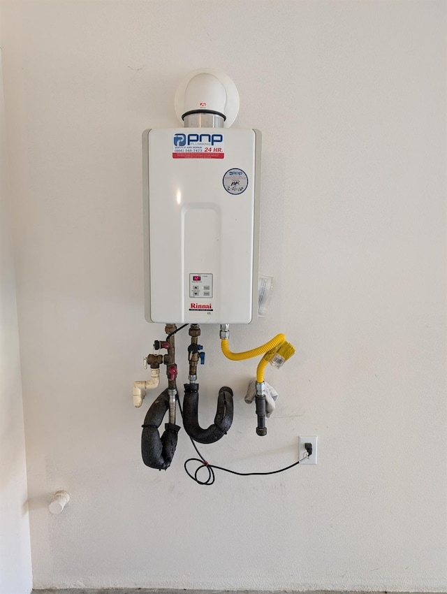 utilities with water heater