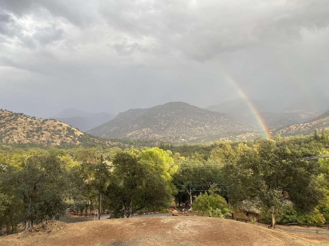 view of mountain feature