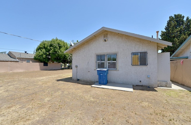 view of back of property