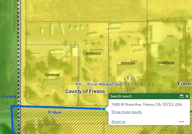 7400 W Shaw Ave, Fresno CA, 93723 land for sale