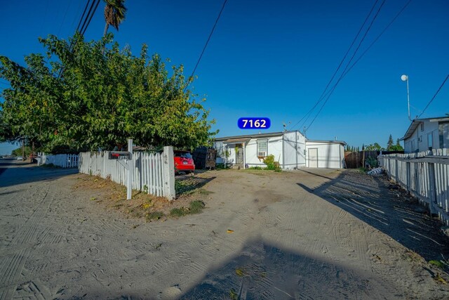 view of road