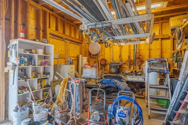 view of storage