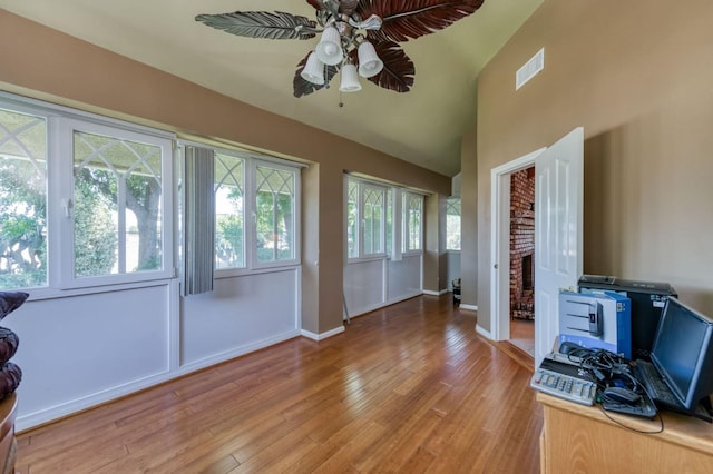 11333 E Church Ave, Sanger, CA 93657 - unfurnished sunroom featuring lofted ceiling