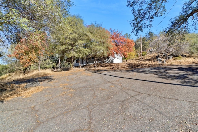 view of road